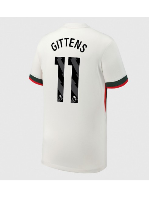 Billige Chelsea Jamie Gittens #11 Bortedrakt 2025-26 Kortermet Billige Chelsea Jamie Gittens #11 Bortedrakt 2025-26 Kortermet